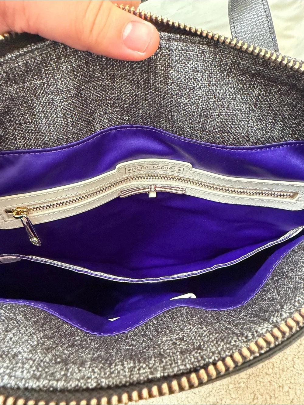 Henri Bendel Jetsetter 3 way convertible Backpack